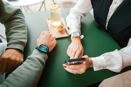LAMAX Electronics Flow AMOLED Black smartwatch