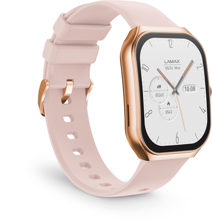 LAMAX Electronics Flow AMOLED Rose Gold älykello