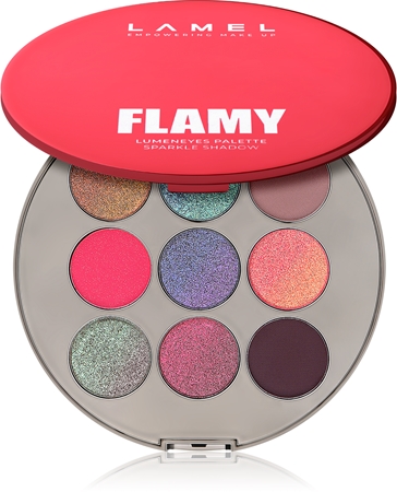 LAMEL Flamy Lumeneyes Palette paletka očních stínů