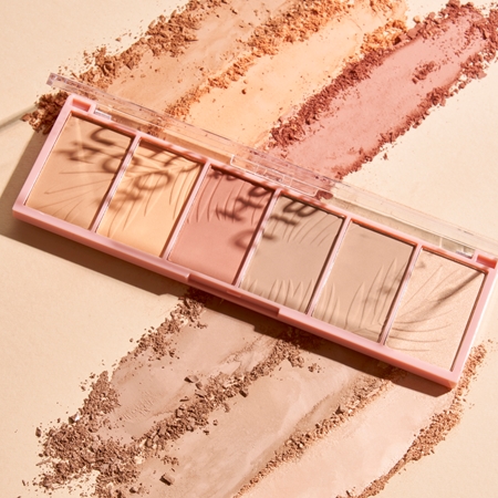 LAMEL Blush Contour Contouring Blusher Palette notino.ie
