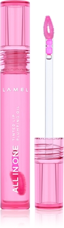 LAMEL All in One Lip Tinted Plumping Oil óleo tonificante para lábios para aumentar o volume