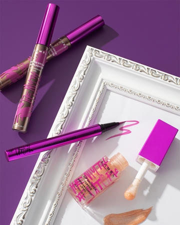 LAMEL The Myth of Utopia Tinted Brow Highlighter gel para cejas con purpurina