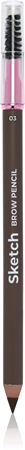 LAMEL Sketch Eyebrow Pencil with brush