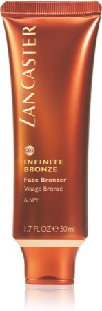 Lancaster Infinite Bronze Face Bronzer bronzující gel na obličej SPF 6