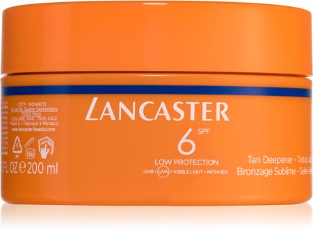 Lancaster Sun Beauty Tan Deepener gel protector con color SPF 6