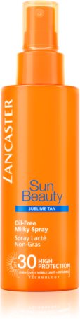 Lancaster Sun Beauty Oil-Free Milky Spray Fettfreie Sonnenschutzmilch im Spray SPF 30