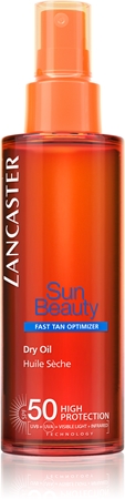 Lancaster Sun Beauty Satin Dry Oil óleo seco solar em spray SPF 50