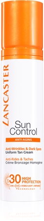 Lancaster Sun Control Bräunungscreme für das Gesicht mit Anti-Falten-Effekt SPF 30