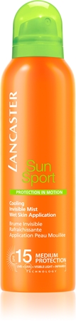 Lancaster Sun Sport Cooling Invisible Mist Zonbeschermende verkoelende bodymist SPF 15
