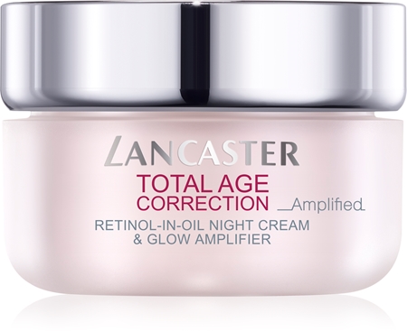 Lancaster Total Age Correction _Amplified нощен крем против бръчки за озаряване на лицето