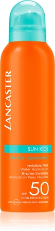 Lancaster Sun for Kids Invisible Mist brume solaire waterproof SPF 50