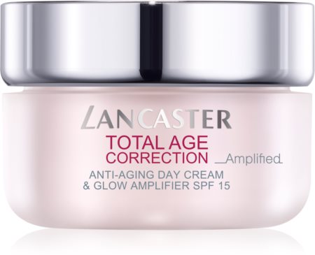 Lancaster Total Age Correction _Amplified дневен крем против бръчки за озаряване на лицето