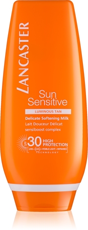 Lancaster Sun Sensitive Softening Milk opalovací mléko pro citlivou pokožku SPF 30