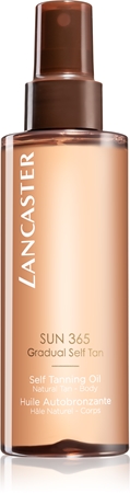 Lancaster Sun 365 Self Tanning Oil автобронзиращо масло за постепенен тен