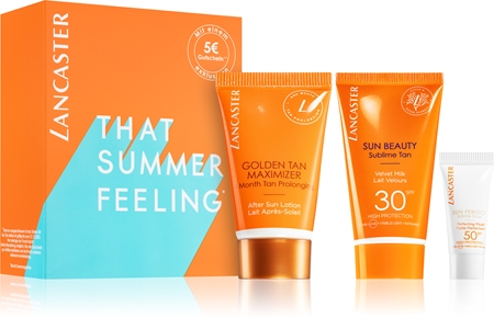 Lancaster Sun Beauty set cadou pentru călătorii pentru femei