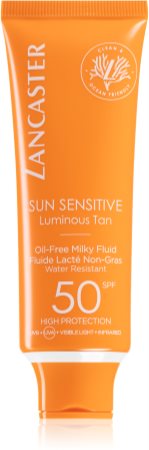 Lancaster Sun Sensitive Oil-Free Milky Fluid fluido solar facial SPF 50