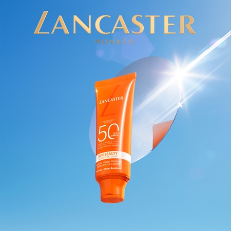 Lancaster Sun Beauty Face Cream opalovací krém na obličej SPF 50