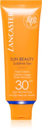 Lancaster Sun Beauty Face Cream creme solar facial SPF 30