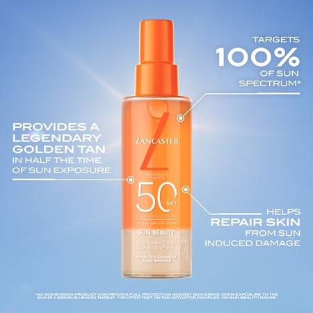Lancaster Sun Beauty Sun Protective Water Protective Sunscreen Spray SPF 50
