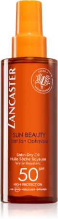 Lancaster Sun Beauty Satin Dry Oil olio abbronzante secco in spray SPF 50