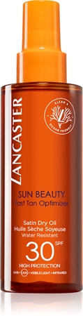 Lancaster Sun Beauty Satin Dry Oil huile sèche solaire en spray SPF 30
