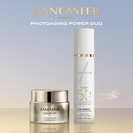Lancaster Sun Perfect Sun Illuminating Cream Lysende dagcreme Til at behandle rynker og mørke pletter