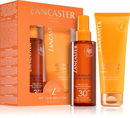 Lancaster Sun Beauty set (For Tanning) II.