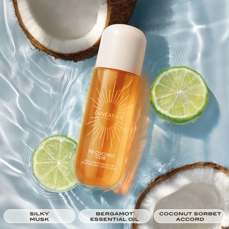 Lancaster Eau de Lancaster Hair & Body Mist αρωματικό mist Για πρόσωπο, σώμα και μαλλιά αρώματα Coconut Club