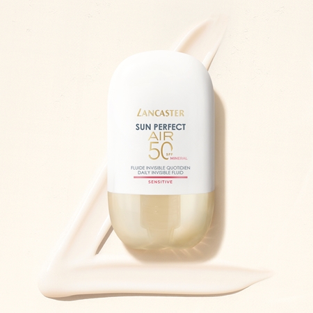 Lancaster Sun Perfect Air 50 Sensitive Mineral Ultra Thin Protective Fluid for sensitive, redness-prone skin