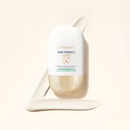 Lancaster Sun Perfect Air 50 Pore & Imperfections ultra lehký ochranný fluid pro mastnou a problematickou pleť