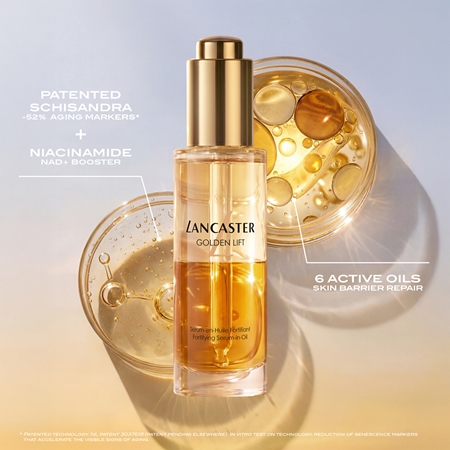 Lancaster Golden Lift Fortifying Serum-in-Oil Öl-Serum zur Kräftigung der Hautbarriere