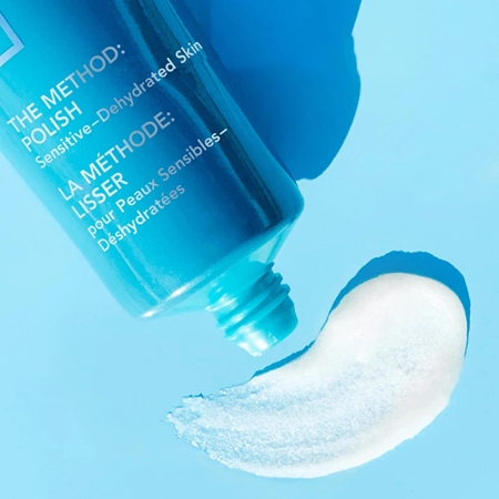 LANCER THE METHOD POLISH Sensitive-Dehydrated Skin čisticí krémový peeling pro suchou až citlivou pleť