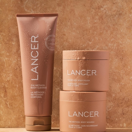 LANCER THE METHOD BODY POLISH crème exfoliante douce corps