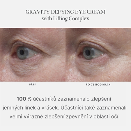 LANCER GRAVITY DEFYING Eye Cream zpevňující oční krém s liftingovým efektem