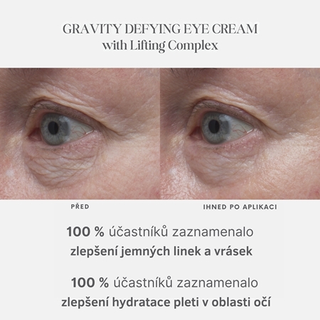 LANCER GRAVITY DEFYING Eye Cream zpevňující oční krém s liftingovým efektem
