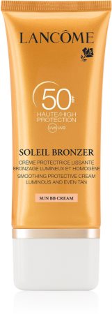 Lancôme Soleil Bronzer creme solar facial SPF 50