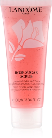 Lancôme Rose Sugar Scrub vyhlazující peeling pro citlivou pleť