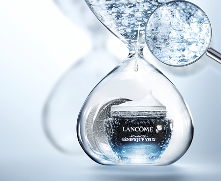 Lancôme Génifique Advanced glättende Augencreme gegen das Altern der Haut und zur Festigung der Haut