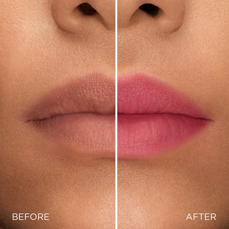 Lancôme Lip Idôle CuddleBlur™ Matte Velvet Lip Cream Smoothing Sheet Mask with matt effect