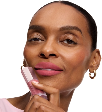 Lancôme Lip Idôle CuddleBlur™ Matte Velvet Lip Cream Smoothing Sheet Mask with matt effect
