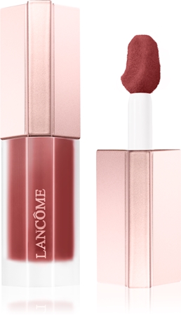 Lancôme Lip Idôle CuddleBlur™ Matte Velvet Lip Cream Smoothing Sheet Mask with matt effect