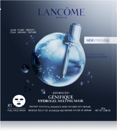 Lancôme Génifique fiatalító és élénkítő maszk hidratáló hatással