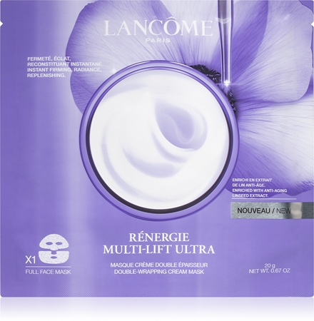 Lancôme Rénergie Multi-Lift Ultra mascarilla de hoja intensa para reafirmar e iluminar la piel