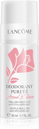 Lancôme Accord 3 Roses Déodorant Pureté дезодорант кульковий для чутливої шкіри