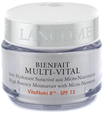 Lancôme Bienfait Multi Vital krem nawilżający do skóry suchej