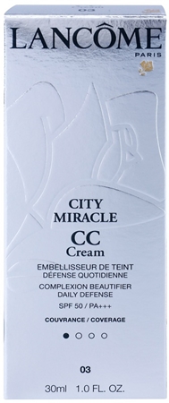 Lancôme City Miracle creme CC SPF 50
