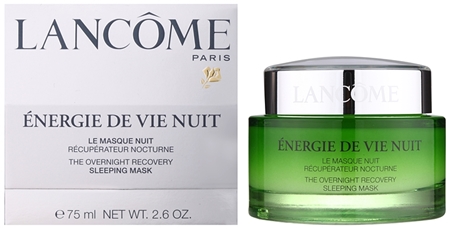 Lancôme Énergie de Vie uudistava yönaamio väsyneelle iholle