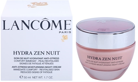Lancôme Hydra Zen creme hidratante de noite para pele sensível e irritada