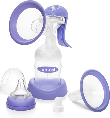 Lansinoh Breastfeeding Manual Breast Pump Tiralatte