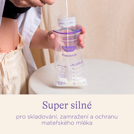 Lansinoh Breastfeeding Breastmilk Storage Bags sáček na uchování mateřského mléka